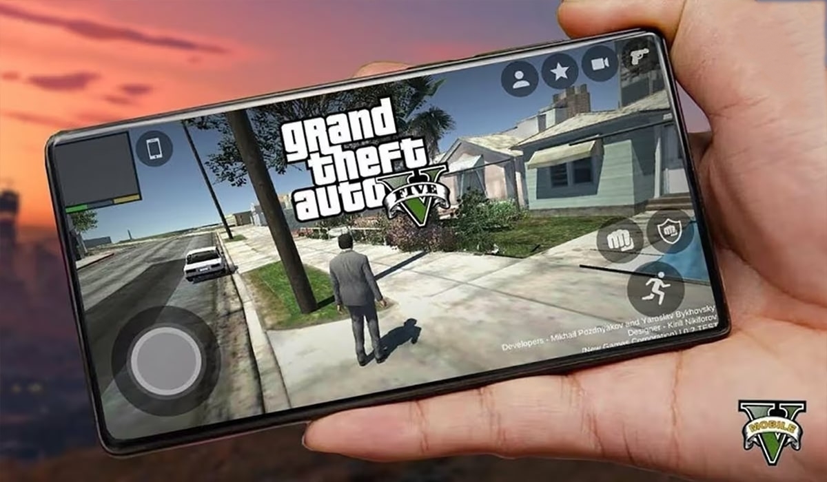 تصویر بازی GTA V برای اندروید