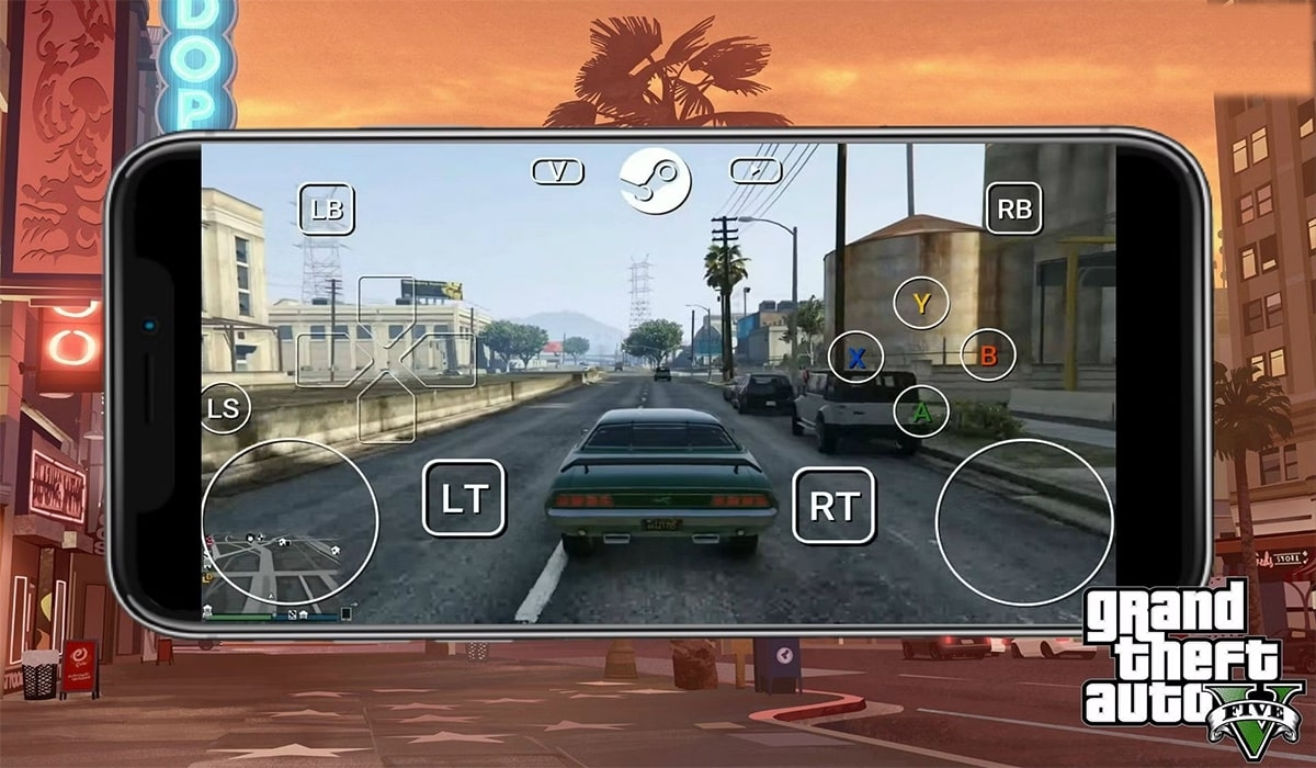 تصویر بازی GTA V برای اندروید